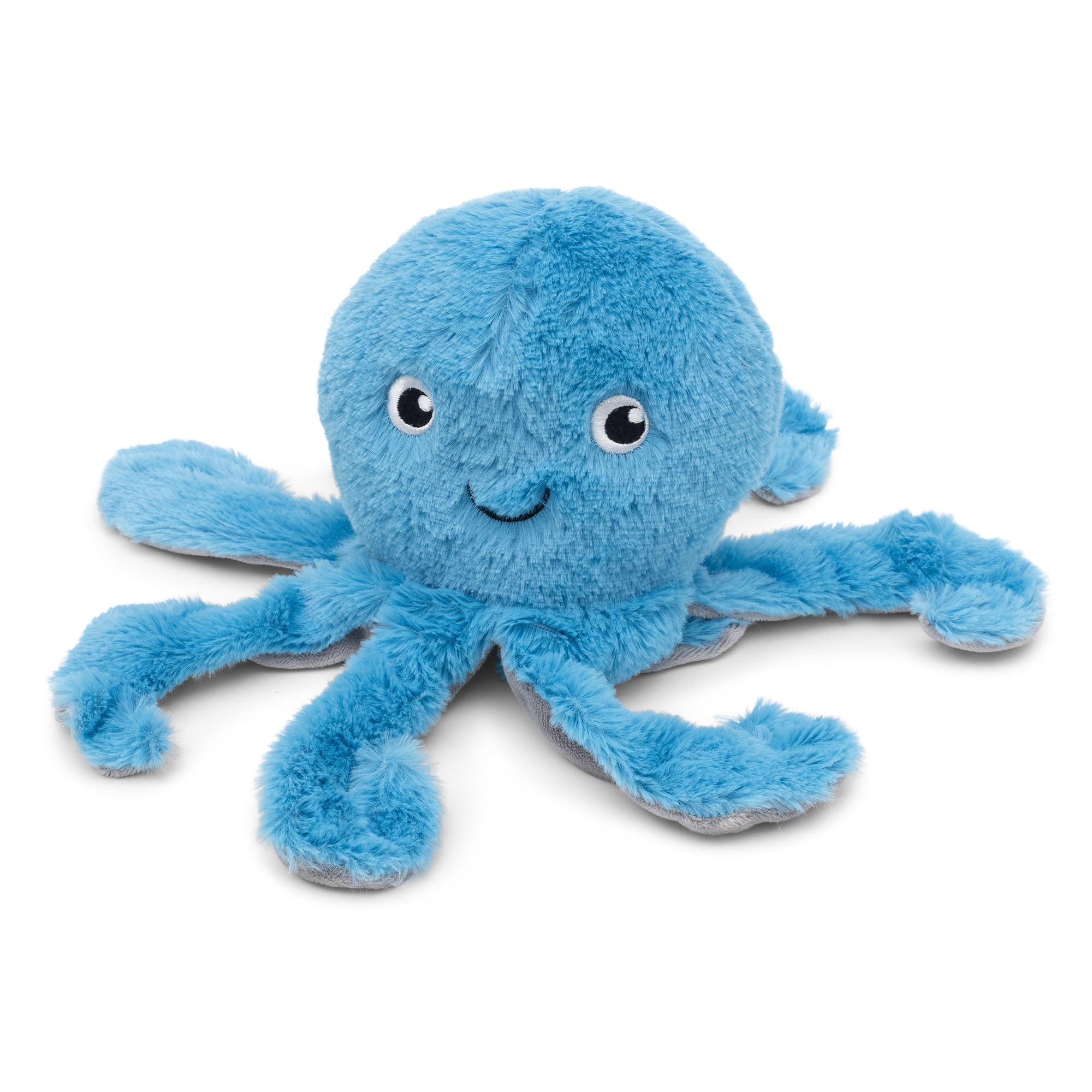 Fuzzl Ozzie the Octopus Plush Dog Toy and Puppy Toys - Interactive Dog Toys with 4 Squeakers and Durable Stitching for Small and Large Dogs Squeaky Dog Toys