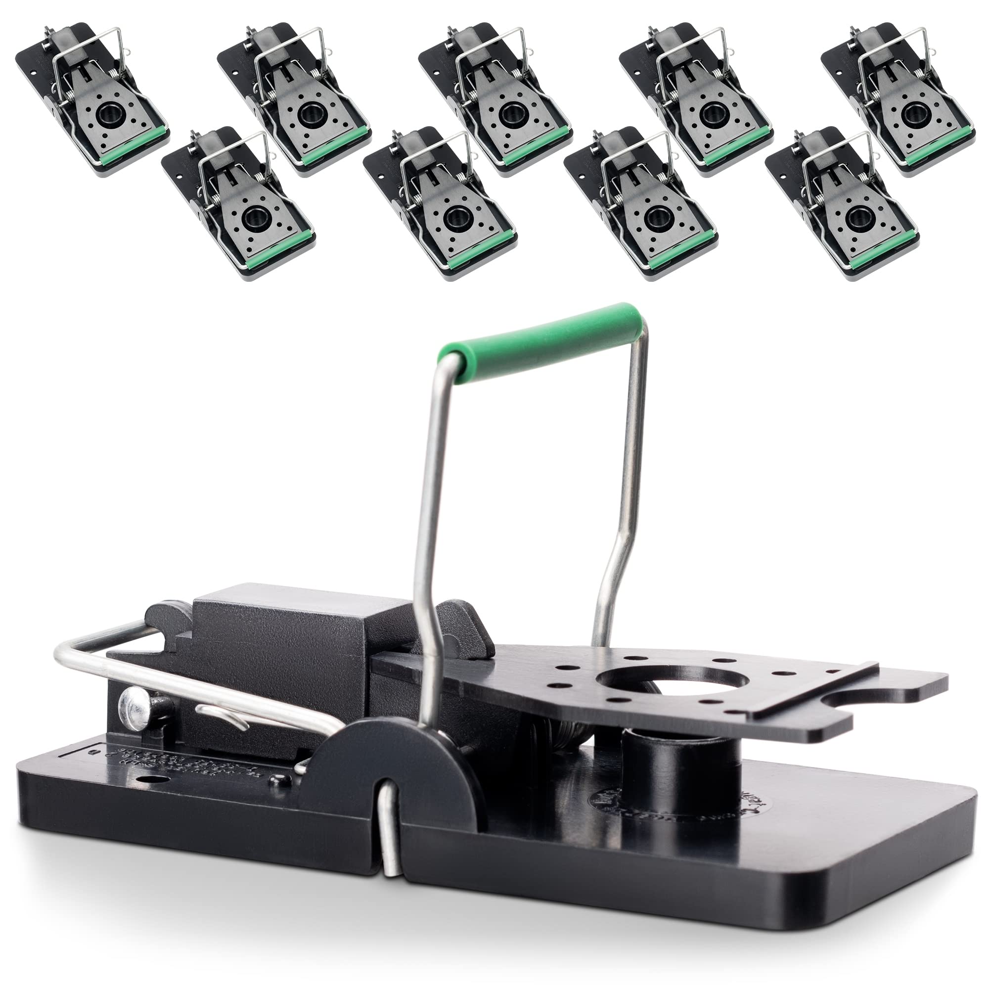 Gardigo 10 Mouse Traps Quick Results Guaranteed and Reusable Snap Traps | Pack of 10