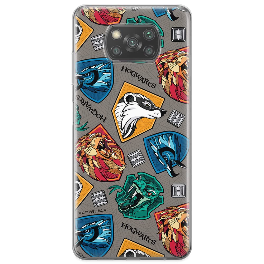 ERT GROUP mobile phone case for Xiaomi POCOPHONE X3 original and officially Licensed Harry Potter pattern 022 optimally adapted to the shape of the mobile phone, case made of TPU