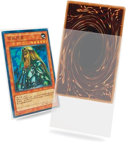 Amazon.com: Clear Yu-gi-oh Card Sleeve 200 Pack, Japanese Small