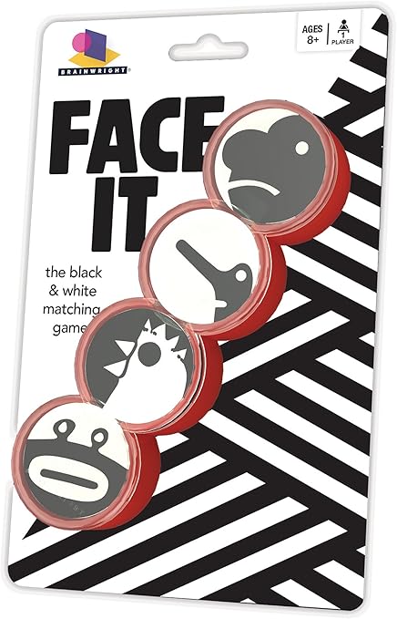Amazon Face It ブラック ホワイト マッチングゲーム ボードゲーム おもちゃ