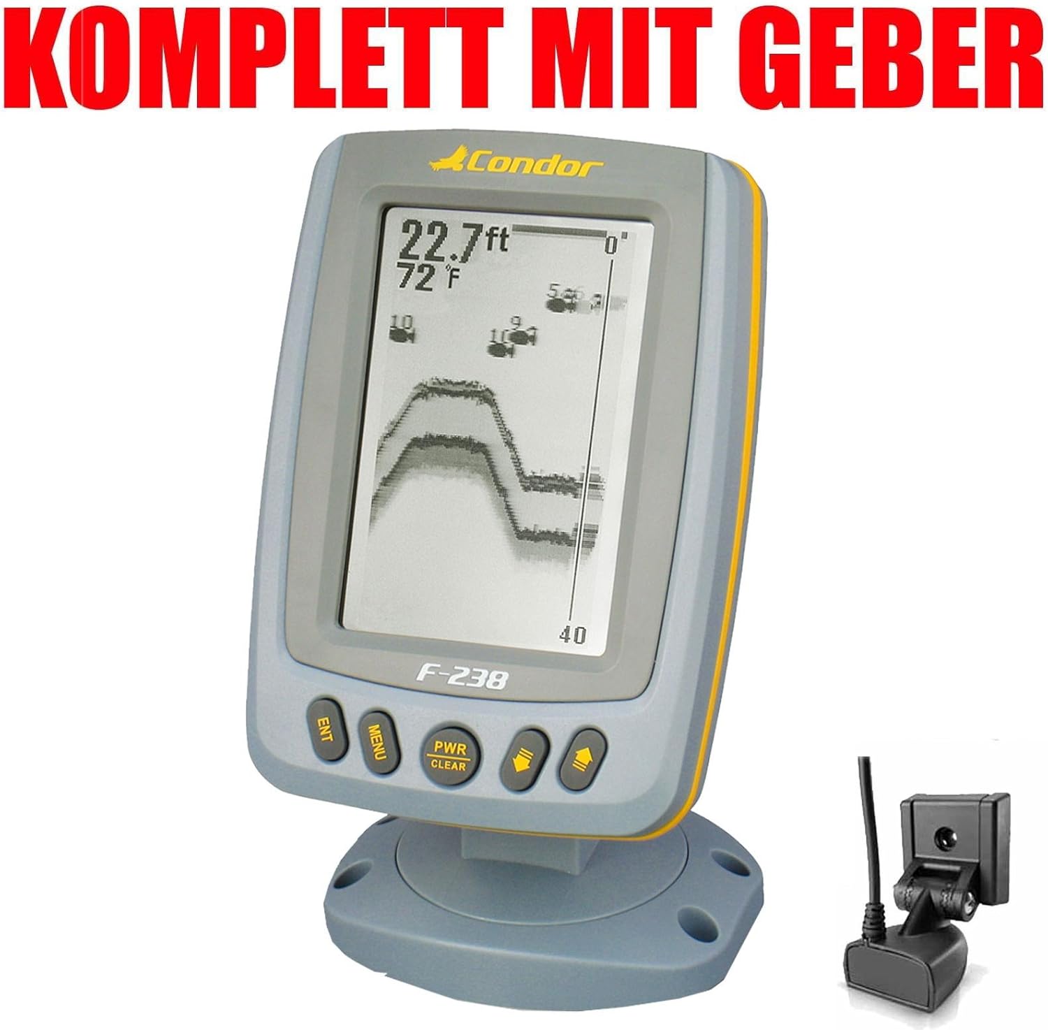 Condor F238 Fish Finder Amazon.co.uk Sports & Outdoors