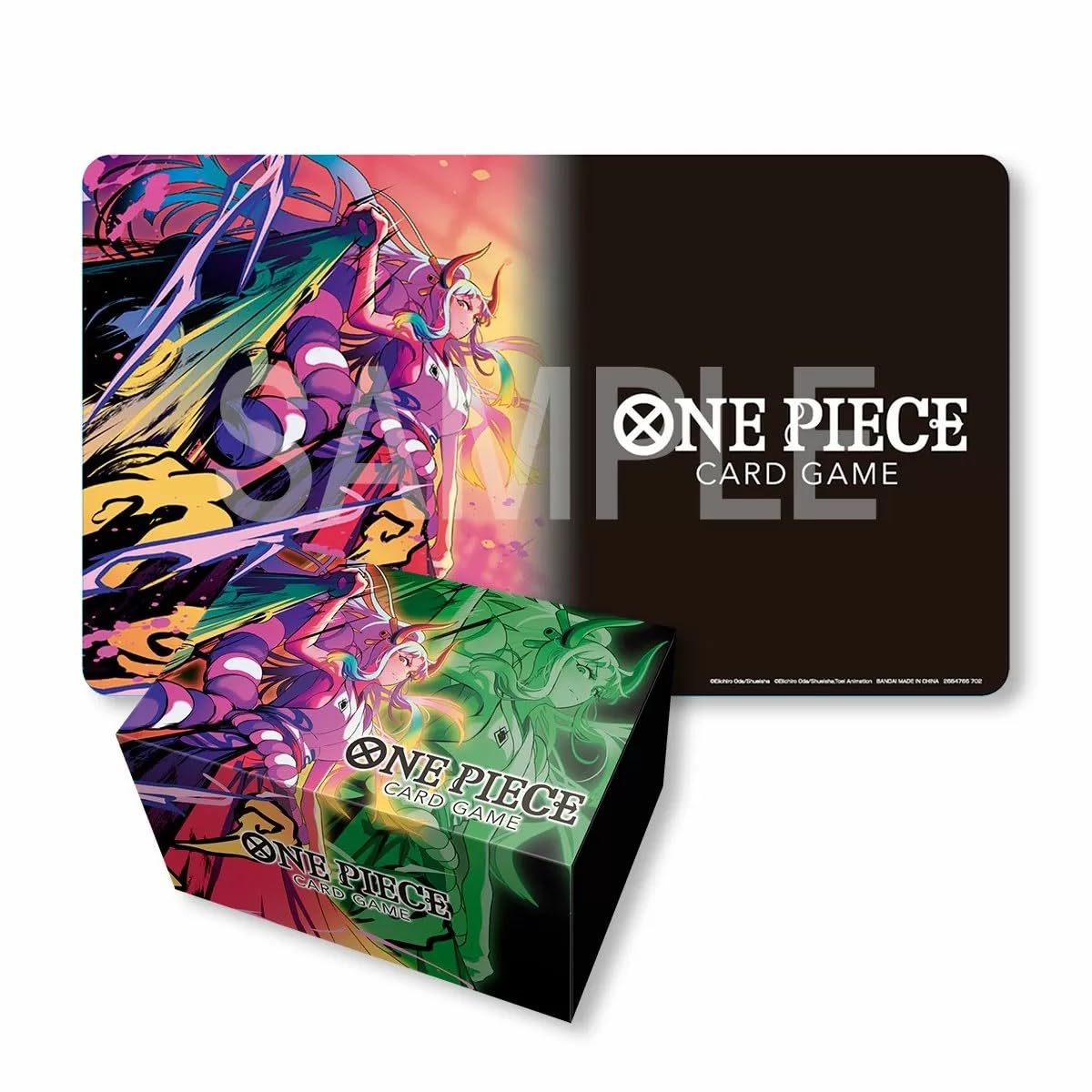Bandai | One Piece Card Game: Playmat and Storage Box Set -Yamato | Trading Card Accessory