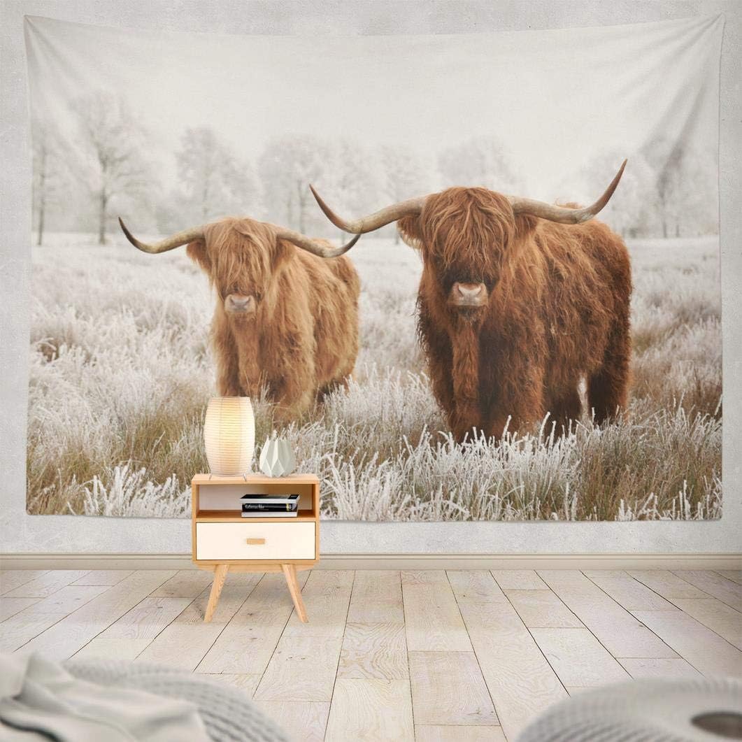 LANURA Scottish Tapestry Scottish Natural Winter Landscape