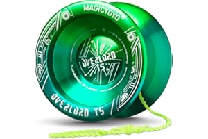 YOSTAR Yoyo Professional Unresponsive Yoyo for Kids and Adults, Metal Yoyo T5 Bind Return Trick Yoyo, Dual Purpose Yoyo with Responsive Yoyo Bearing for Beginner + Yo Yo Storage Bag + 12 Yoyo Strings