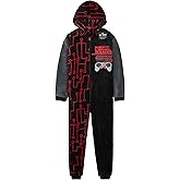 Get Trend One Piece Pajamas for Boys, Teens Fleece Loungewear Soft Jumpsuit Sleepwear Cozy Nightwear Gifts for Boys