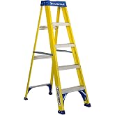 Louisville Ladder 5 ft Fiberglass Step Ladder, FS2005, Type I, 250 lbs