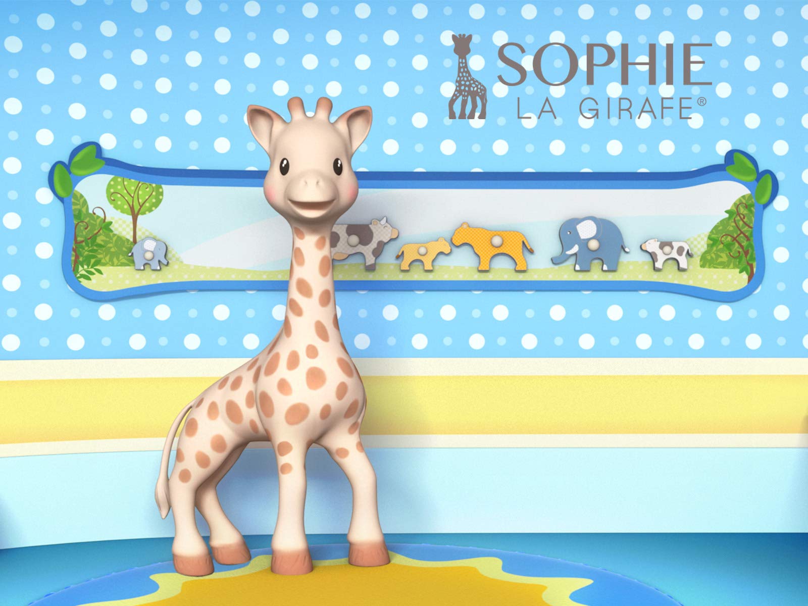 under the moonlight sophie la girafe