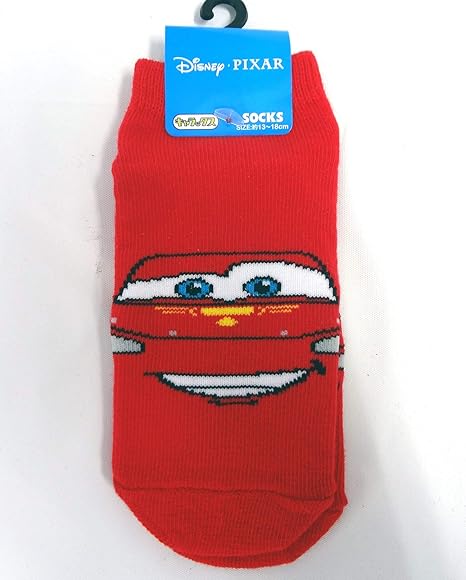 Amazon ディズニー Pixar Cars カーズ マックィーン キッズソックス 靴下 キッズコスチューム 変身 なりきり おもちゃ