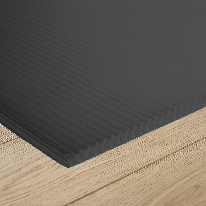 1x Black Correx Sheet 4mm x 1.2 x 2.4m for Hard Floor and Surface