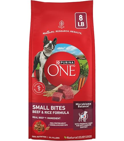 Amazon.com : Purina ONE Chicken & Rice Formula Dry Dog Food, 8 lb
