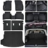 LJWAITO Floor Liners & Cargo Liners & Backrest Mat