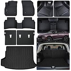 LJWAITO Floor Liners & Cargo Liners & Backrest Mat