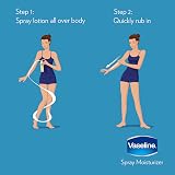Vaseline Intensive Care Aloe Soothe Spray Moisturiser 190ml Dry Skin Aloe Vera view 3