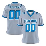 Evcku Custom Football Jersey Personlized Jersey