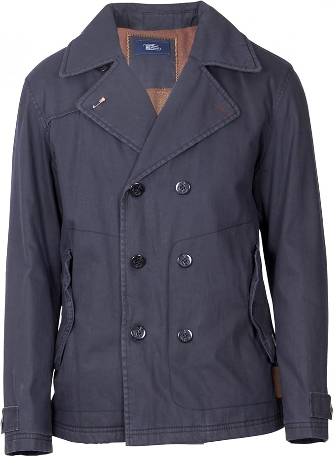 Camel Active Herren Caban Jeansjacke Navy Blau 56 Amazon De Bekleidung