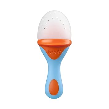 Amazon Com Boon Pulp Silicone Feeder Blue Orange Baby Eating