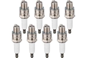 SYKRSS QL77JC4 Iridium Spark Plugs 8 Pack - Compatible with Yamaha for Outboard, 3.1L V6 Engine - Replaces QL77JC4 Spark Plug