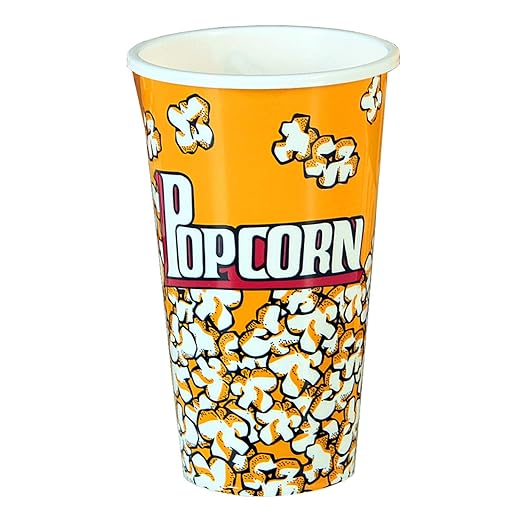 DonRegaloWeb - Set de 6 Botes de Palomitas Estilo Vaso de melamina: Amazon.es: Hogar