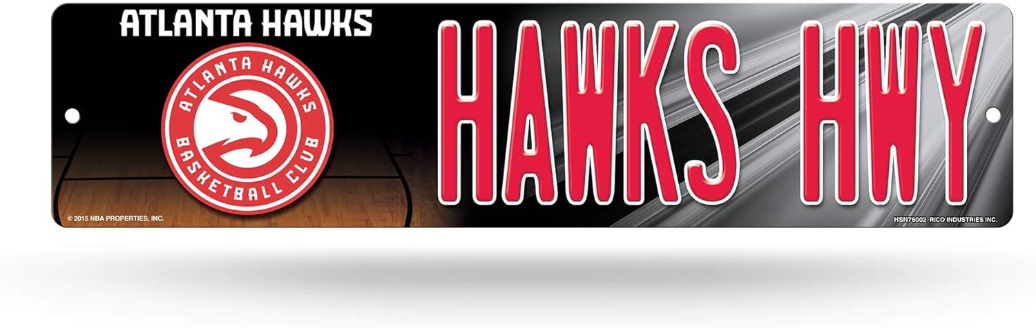 Rico Industries NBA Unisex Street Sign Décor