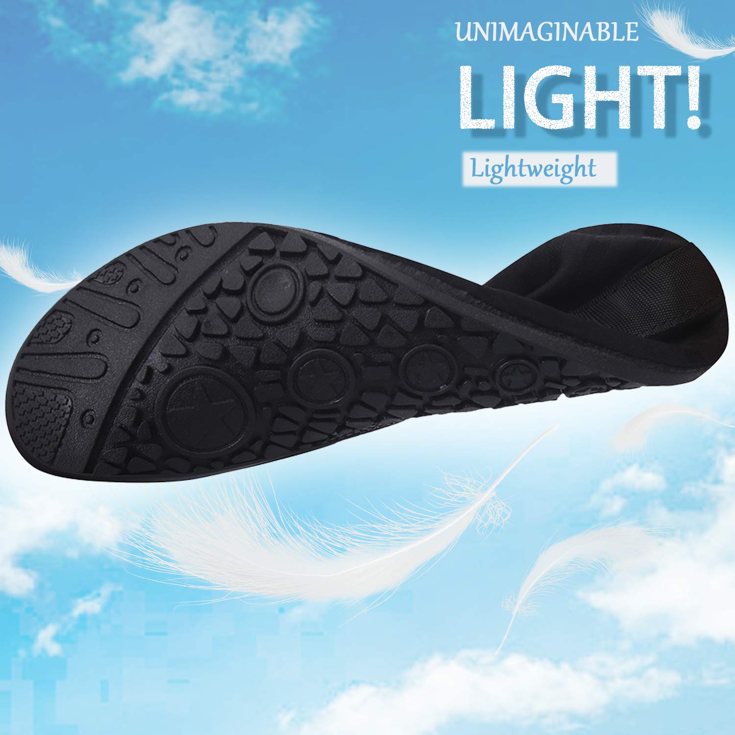 Centipede Demon Mens Water Shoes Quick Dry Surf Barefoot for Swim Diving Sports Pool Beach for Men with Waterproof Pouch Waist Strap