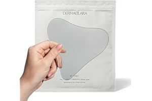 Dermaclara Chest Wrinkle Patch - Silicone Chest Patches for Wrinkles, Reusable Chest Wrinkle Pads, Overnight Scar Treatment for Pregnancy, Stretch Marks, Skin Repair, Up to 30 Uses - 1 Patch