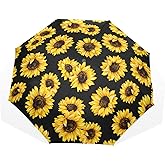 JHKKU Lightweight Folding Manual Umbrella Jellyfish Rain Umbrellas for Women Men Student