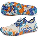 LIZRHA Water Shoes for Men and Women Quick Dry Aqua Swim Barefoot Shoes for Outdoor Fishing Beach Pool Boat Surfing Walking Water Park and Yoqa Activities
