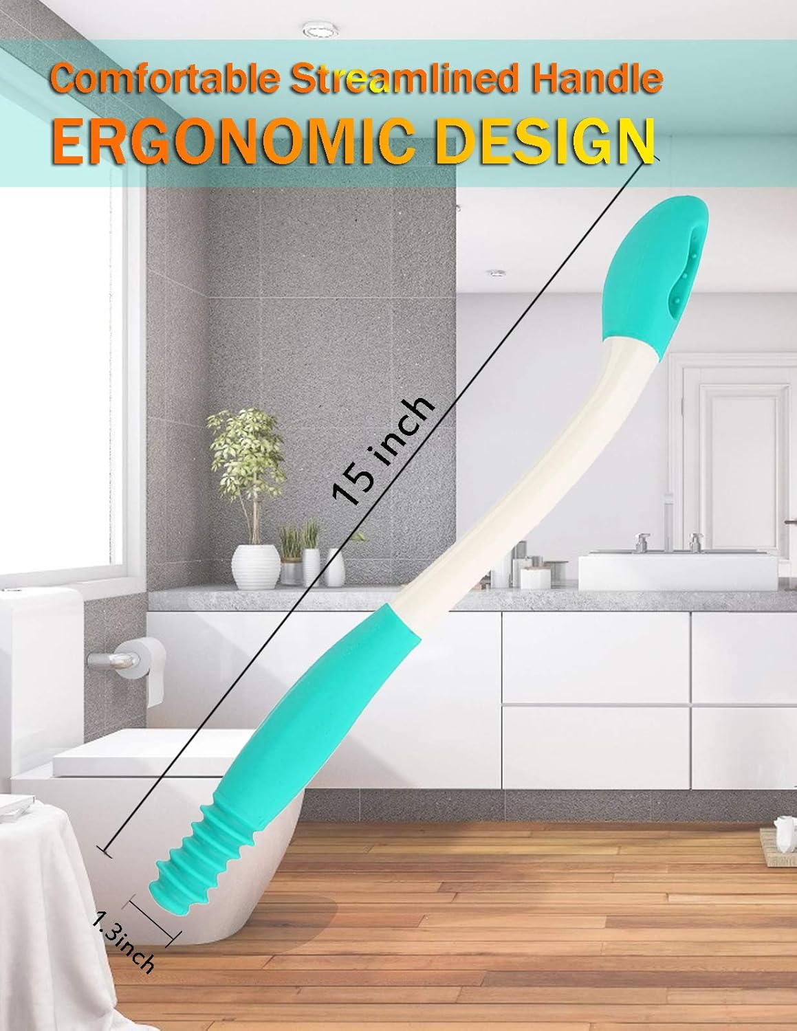 Mavis Laven Toilet Aids Tools Self Assist Toilet Aid Long Reach Comfort Wipe Extends Your Reach Over 15" Ideal Daily Living Bathroom Aid: Health & Personal Care