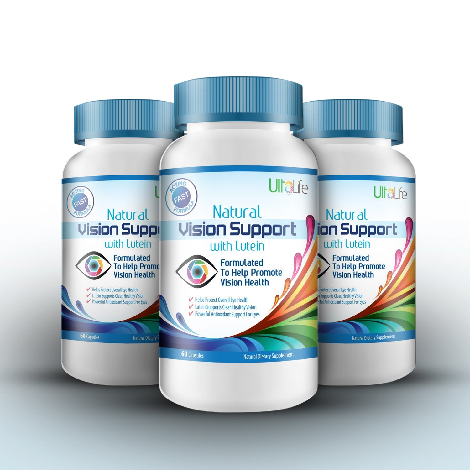 1 BEST VITAMINS FOR EYES Natural Vision Support w/ Lutein by