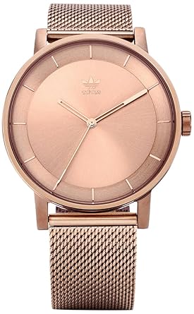 Adidas Damen Analog Quarz Uhr mit Edelstahl Armband Z04-897-00