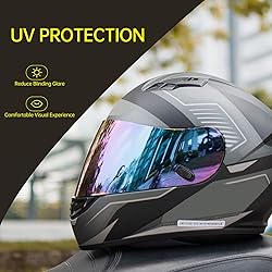Soman CL-17 Helmet Visor Replacement, HJ-09 Helmet