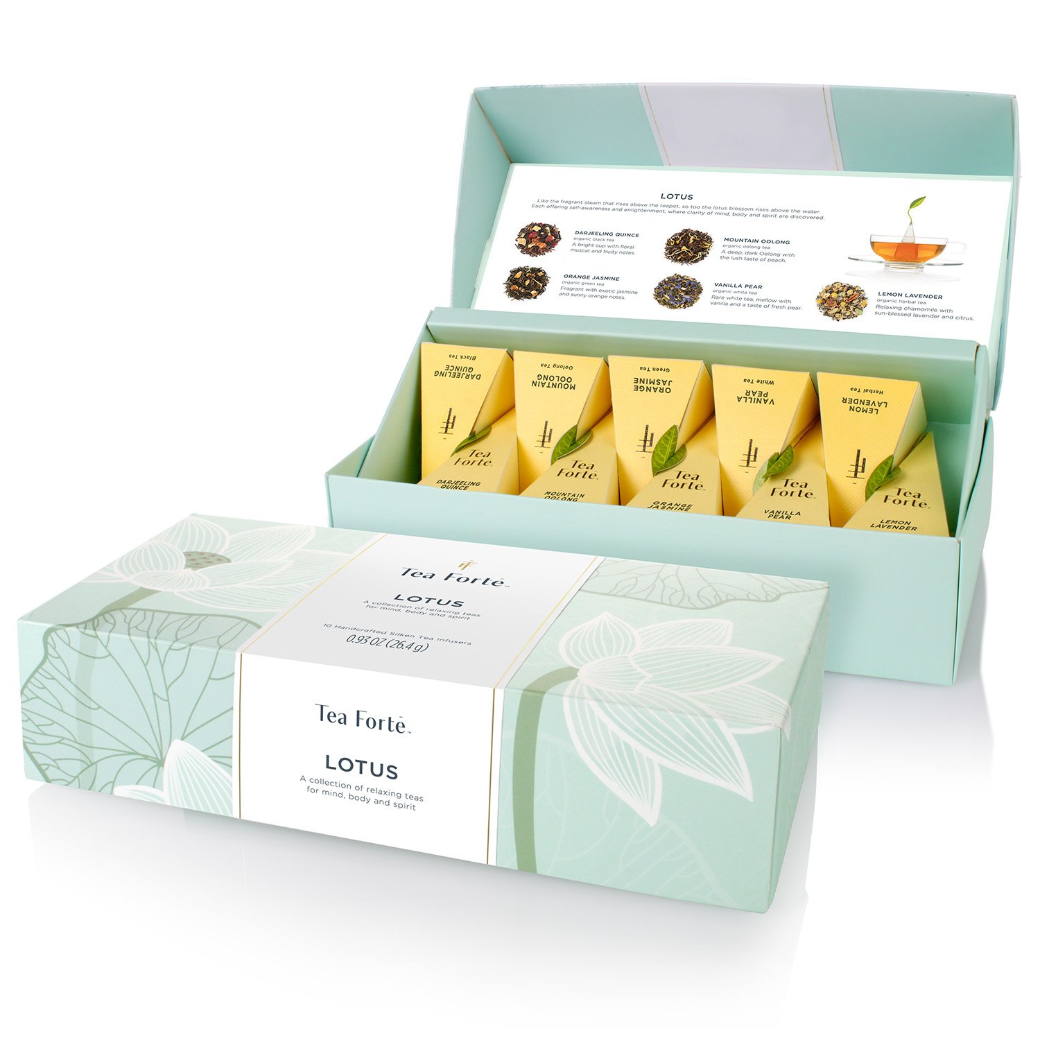 Tea Forté Warming Joy Petite Presentation Box Featuring