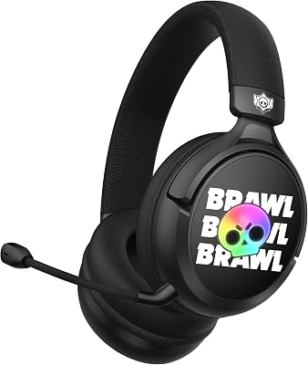 - Casque Audio Gaming LED sans Fil Brawl Stars avec Micro