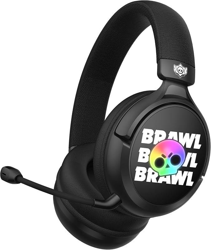 - Casque Audio Gaming LED sans Fil Brawl Stars avec Micro