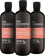 Baylis & Harding Goodness Men’s Sandalwood & Vanilla Shower Gel 500 ml Pack Of 3 view 1