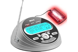 TREKKINGLAMB Emergency Weather Alert Radio-S.A.M.E. Localized Programming, 80+ Emergency Alerts, Large Display,Alarm Clock &NOAA Weather Radio with Battery Backup for Emergency