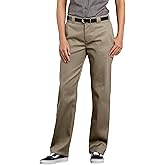 Dickies Women's Flex Work Pants – Stretch Straight Leg Uniform Trousers for Office, Retail & Healthcare