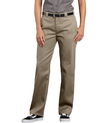 Amazon.com: Dickies Genuine Women's Stretch Twill Straight Pant