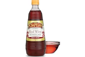 Pompeian Gourmet Red Wine Vinegar, Naturally Gluten-Free, 30 Fl Oz