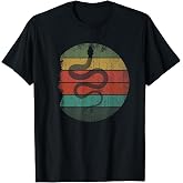 Rainforest Reptile Animal Gift Retro Snake T-Shirt
