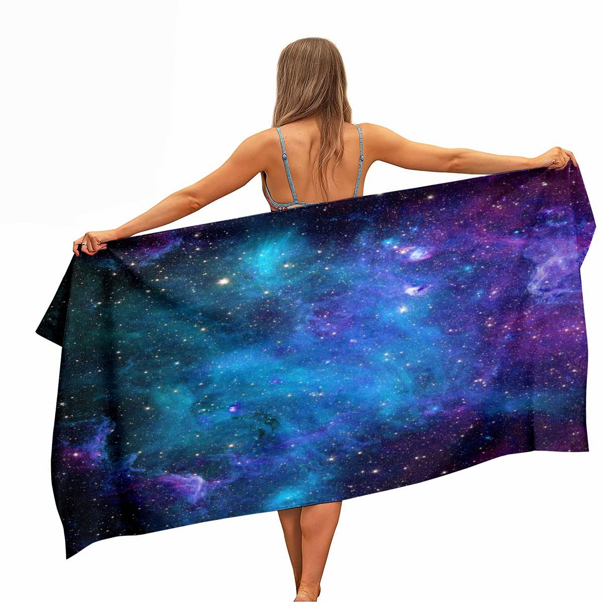 Ulticool Microfibre Towel 160 x 80 cm - Galaxy Universe Nature - Lightweight Travel Towel Quick Drying Bath Towel Beach Towel Sauna Towel Microfibre Microfibre - for Travel Beach Fitness Sports