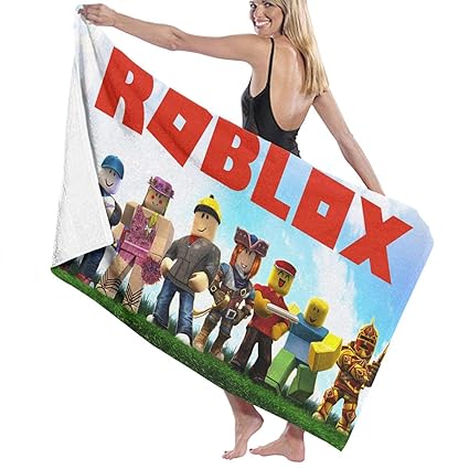 Amazoncom Lovexing Roblox Cotton Beach Towel Luxury - 