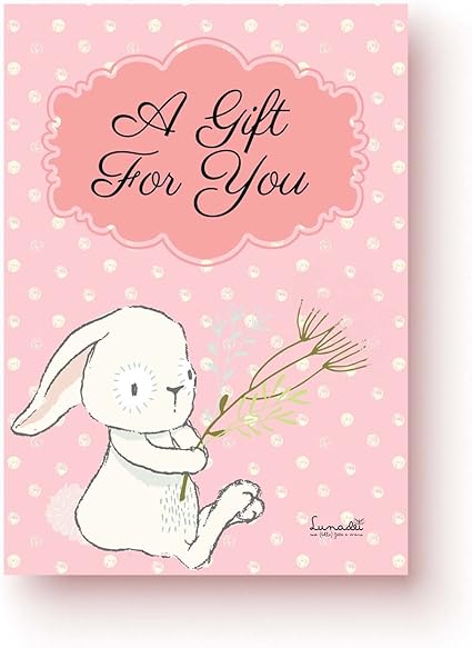 Lunadei Biglietto D Auguri Con Busta Ideale Per Accompagnare Un Regalo Frase A Gift For You Alta Grammatura 350 G M2 Formato A6 Amazon It Cancelleria E Prodotti Per Ufficio
