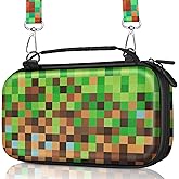 Gurgitat for Nintendo Switch 2 Carrying Case for Teen Boys - Cute Cool Design for Switch 2 2025 Travel Cases with Handle and Strap Portable Storage Carry Hard Shell for Accessories, Green World