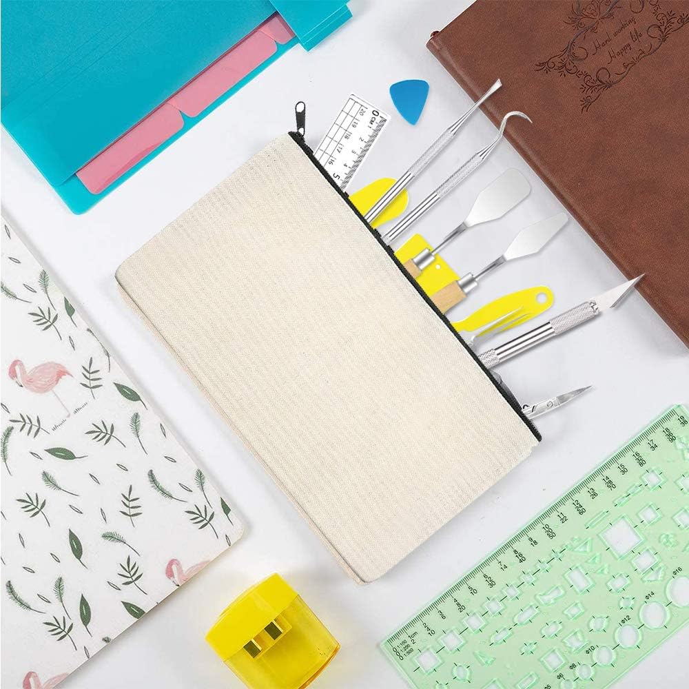 18 Pieces Vinyl Weeding Tools Stainless Steel Plotter Accessories HTV + 1 Piece Storage Bag, DIY Craft Tool Set, Cameos - Image 4