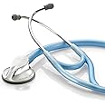 ADC 600MCB Adscope Model 600 Platinum Series Cardiology Stethoscope with Tunable AFD Technology,Metallic Ceil Blue