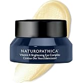 Naturopathica Vitamin K Brightening Eye Complex, 0.5 fl oz | Daily under-eye cream with Vitamin K to target dark circles, reduce puffiness, &amp; firm tired eyes for a revitalized look.