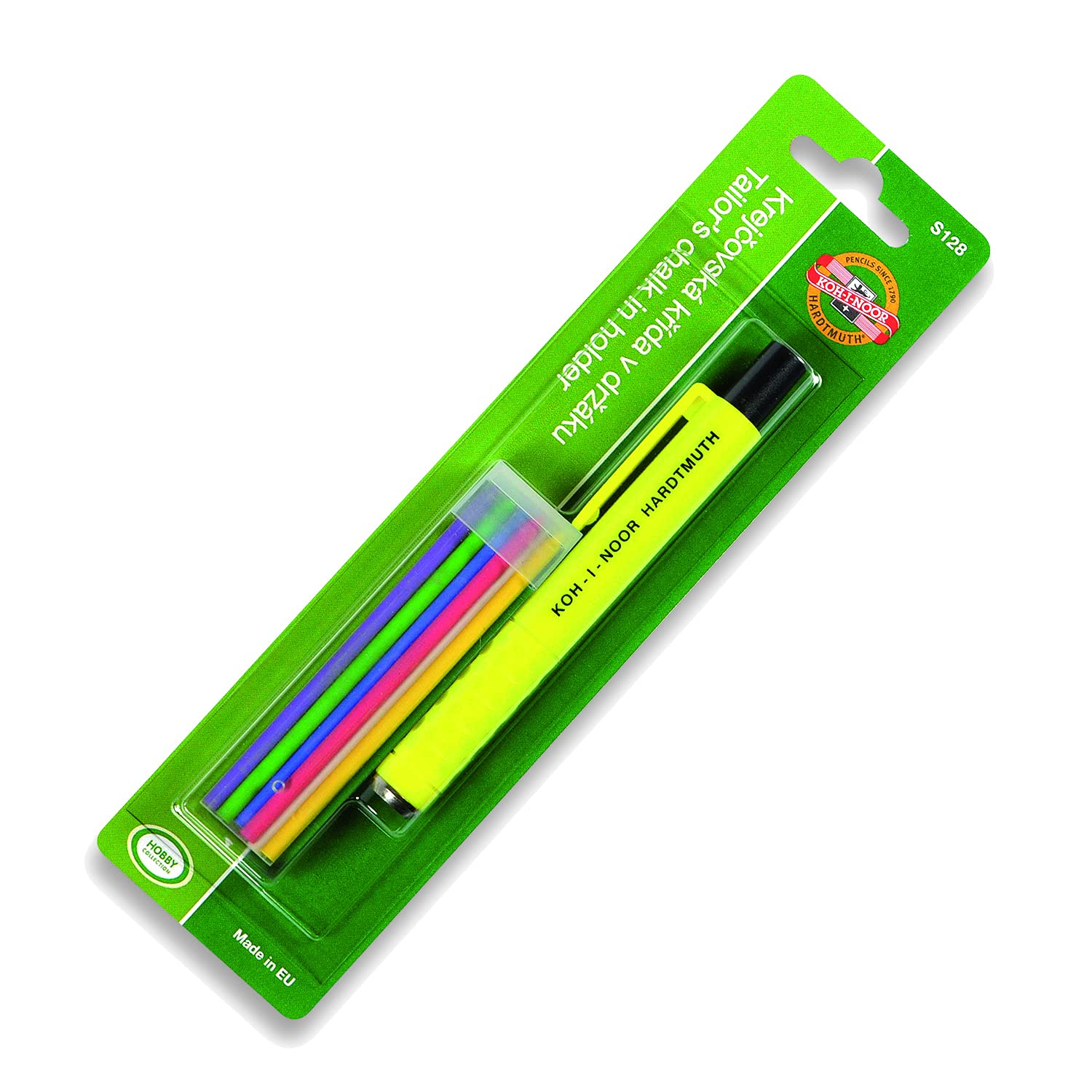 KOH-I-NOOR S128PN8004BL Tailor's Chalk with Holder