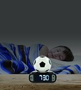 Lexibook Football Nightlight Alarm Clock RL800FO Black White view 4